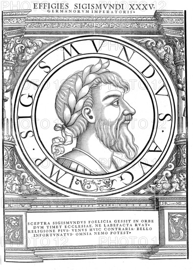 Sigismund of Luxembourg (born 15 February 1368 in the imperial city of Nuremberg, died 9 December