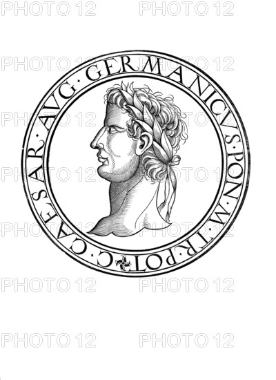 Gaius Caesar Augustus Germanicus (born 31 August 12 in Antium as Gaius Iulius Caesar, died 24