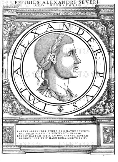 Severus Alexander (born 1 October 208 in Arca Caesarea, Arqa in present-day Lebanon, died in March