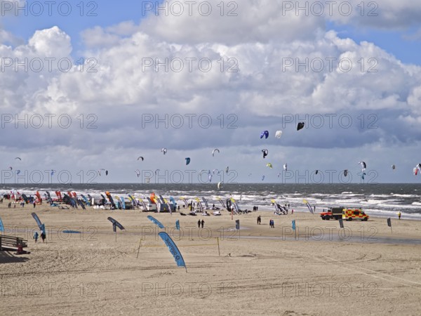 California kitesurfing Masters 2025 on the edge of the Wadden Sea UNESCO World Heritage Site, North