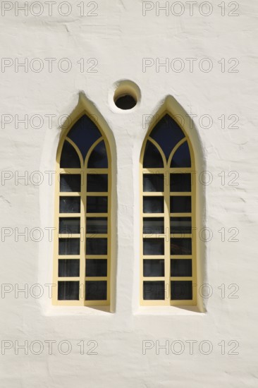 Window of the stud farm museum, near the Lauterquelle, building, detail, Offenhausen, municipality