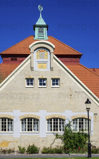 Historic building, headquarters of the harbour master's office and the archipelago boat fleet in