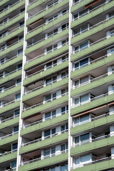 Residential tower block, in Essen-Steele, tallest residential building in the city, over 130 flats