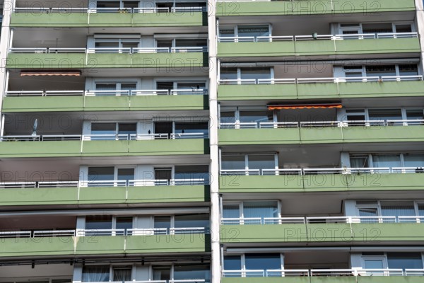 Residential tower block, in Essen-Steele, tallest residential building in the city, over 130 flats