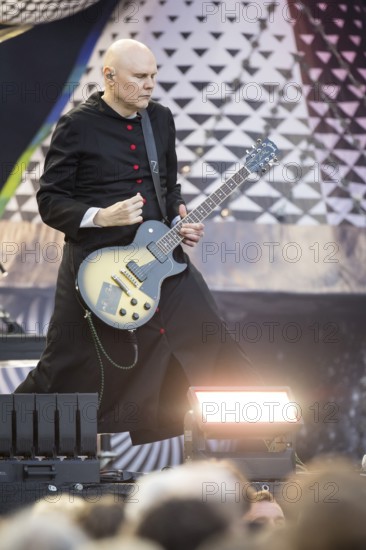 Billy Corgan, lead singer of The Smashing Pumpkins live on The Aghori Tour at the Zitadelle Spandau