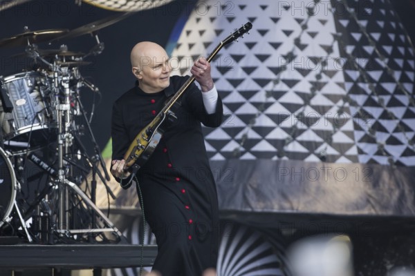 Billy Corgan, lead singer of The Smashing Pumpkins live on The Aghori Tour at the Zitadelle Spandau