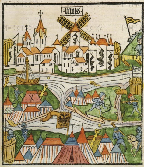 The siege of Neuss lasted from 29 July 1474 to the end of May 1475 and was a central part of the