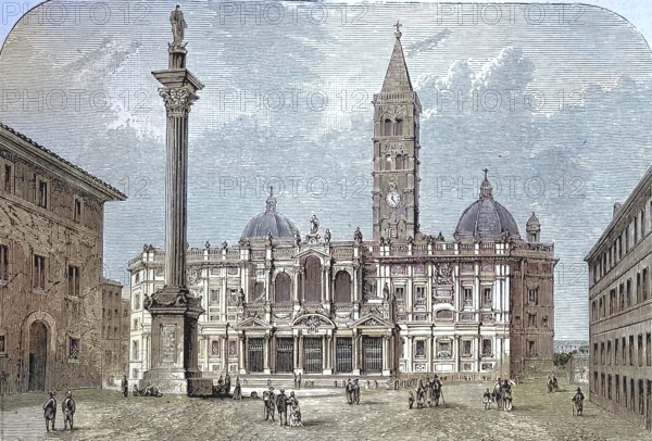 Santa Maria Maggiore, Basilica Sanctae Mariae Maioris, also Santa Maria della Neve, Our Lady of the
