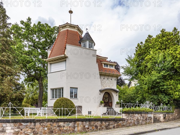 House Deiters, by Joseph Maria Olbrich, Art Nouveau, artists' house, Mathildenhöhe Darmstadt,