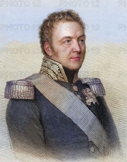 Bertrand, Count Clausel (or Clauzel) 1772 to 1842, Marshal of France, digitally restored