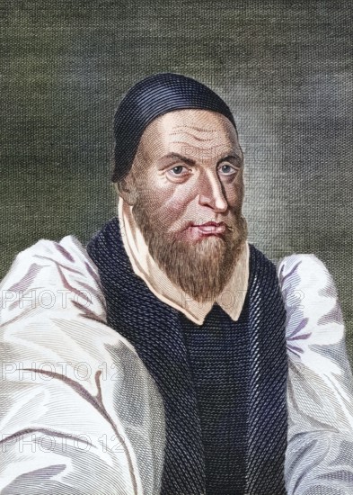 William Forbes, 1585 to 1634, Scottish clergyman and first Bishop of Edinburgh. From Iconographia