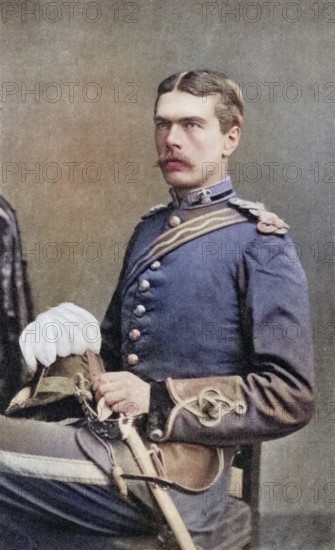 Lord Kitchener as a young officer of the Royal Engineers. Field Marshal Horatio Herbert Kitchener,