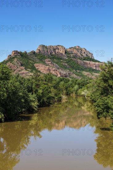 Rocher du roquebrune, Roquebrune-sur-Argens, near Saint-Raphaël, Massif de l'Esterel, Esterel