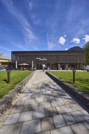 AlpenCongress Berchtesgaden, congress hall, modern architecture, building, outdoor area of a