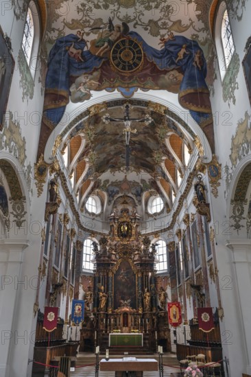 Chancel of St Martinus and Maria Church, 14th century, Biberach an der Riß, Baden-Württemberg,
