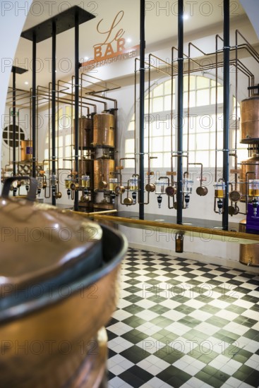 Interior view, Perfumery Molinard, Perfume manufacturer, Grasse, Alpes Maritimes, Provence Alpes