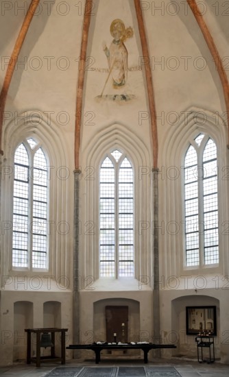 Nicolai Church, oldest church in the town, Romanesque-Gothic style from 1515, Appingedam, province