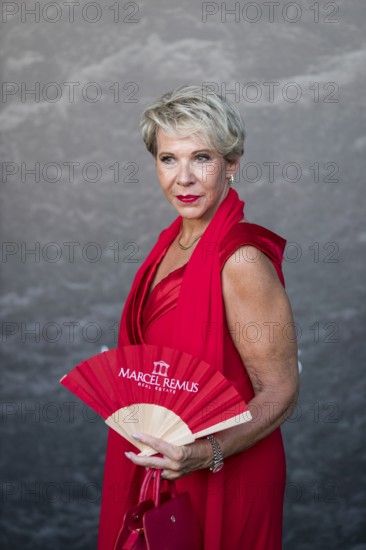Silke Remus, mother of Marcel Remus, at the Remus Lifestyle Night on the roof terrace of the Pure