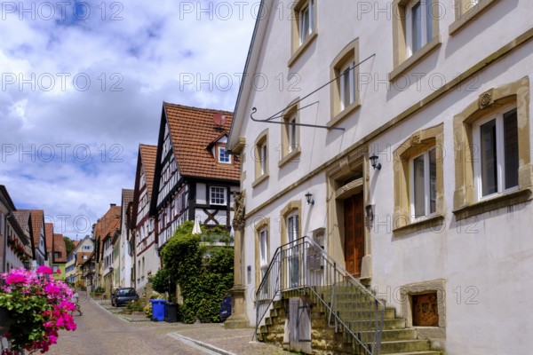 Schlossstraße, Gundelsheim am Necker, Baden-Württemberg, Germany