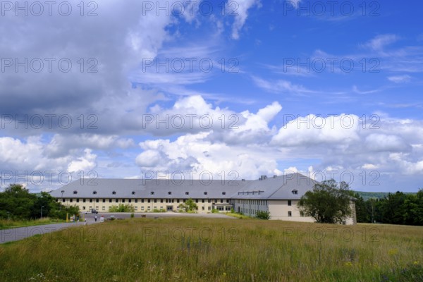 Former Vogelsang military training area, Belgian Van Dooren barracks, Vogelsang, Dreiborn plateau,