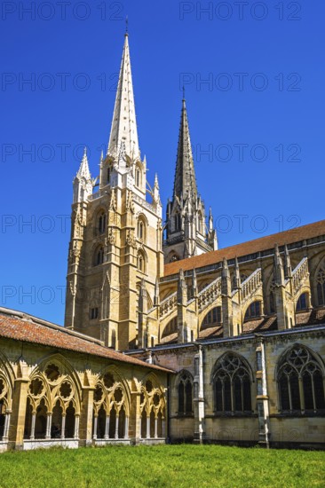 Cathedrale Sainte-Marie in Bayonne, Basque Country, Southwest France