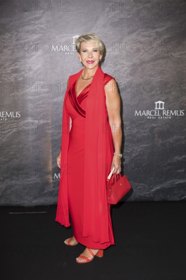 Silke Remus, mother of Marcel Remus, at the Remus Lifestyle Night on the roof terrace of the Pure