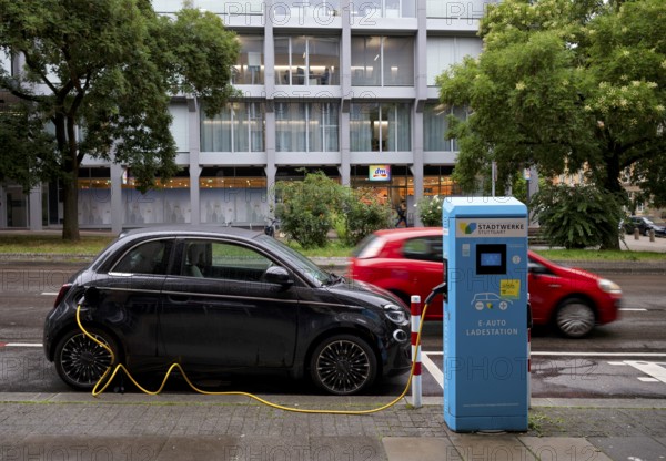 Charging station Stadtwerke Stuttgart for electric cars, charging station, e-filling station,