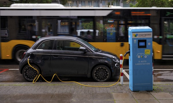 Charging station Stadtwerke Stuttgart for electric cars, charging station, e-charging station,