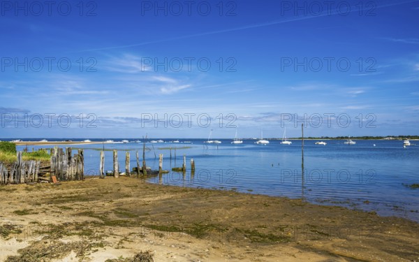 Beach in La Teste-de-Buch, Arcachon, Gironde, France