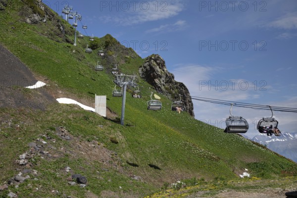 Cable car. Krasnaya Polyana. Sochi. Russia