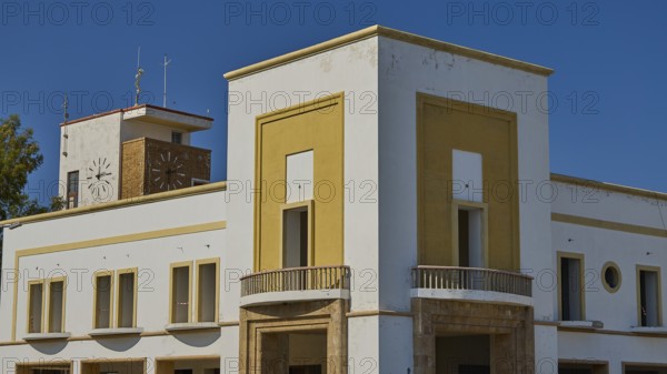 Hotel Roma, A modern building with geometric design, balconies and striking façade, Armando