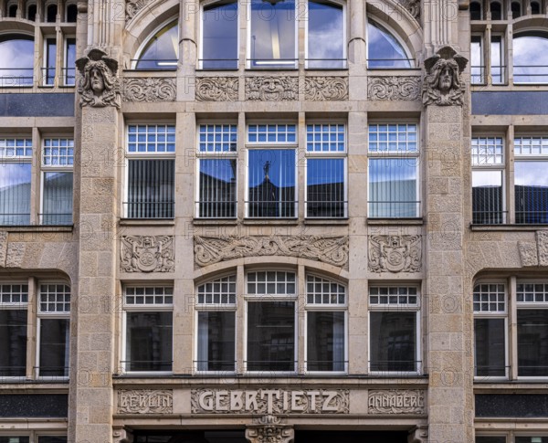 Old town house, historic residential and commercial building in Berlin Mitte, Klosterstraße,