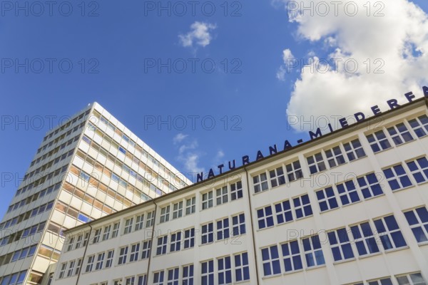 Naturana Miederfabriken, high-rise building, company building of Naturana Dölker Textilbekleidung,