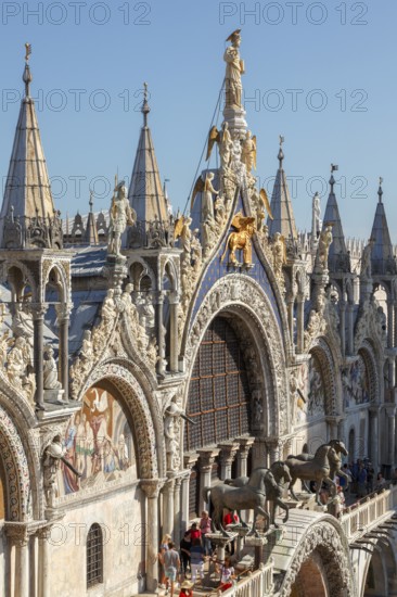 Basilica San Marco, St Mark's Square, Venice, Veneto, Italy