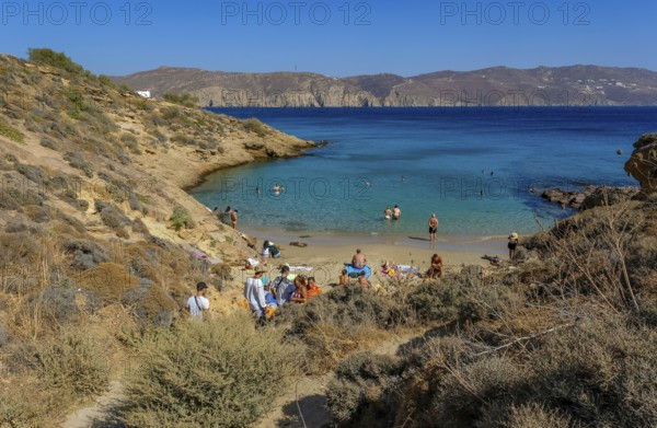 Agios Sostis, Mykonos, Cyclades, Greece - Agios Sostis, small town with the famous restaurant Kikis