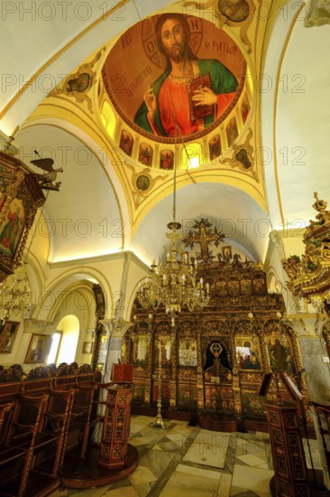 Ano Mera, Mykonos, Cyclades, Greece - The Panagia Tourliana monastery is the center of Ano Mera.