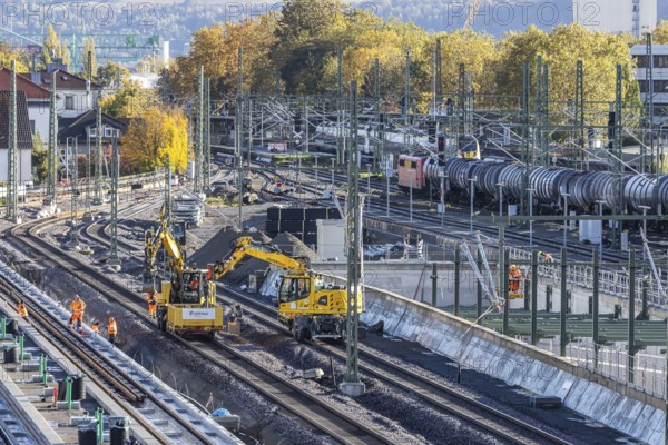 New Untertürkheim parking station. As part of Stuttgart 21, train traffic is being reorganized.