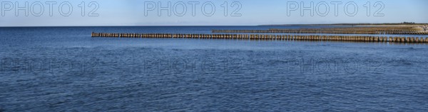 Grooves in the Baltic Sea, Ahrenshoop, Darß, Mecklenburg-Western Pomerania, Germany
