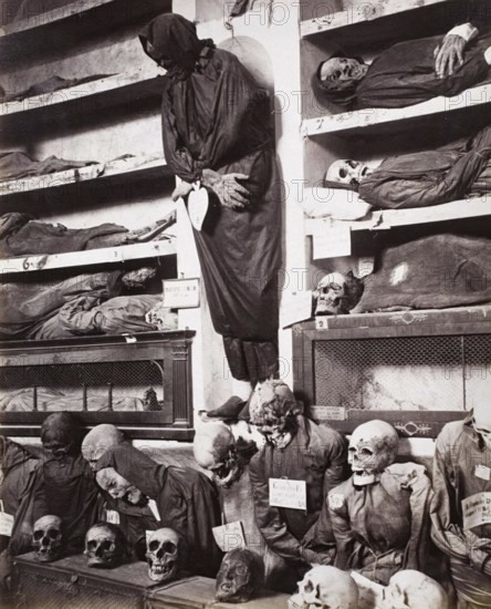 Capuchin Crypt, Le Catacombe dei Cappuccini, extensive crypt complex under the Capuchin monastery