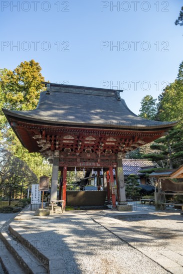 Shinto Shrine Buildings, Kitaguchi-hongu Fuji Sengen Shrine, Shinto Shrine in the Forest,