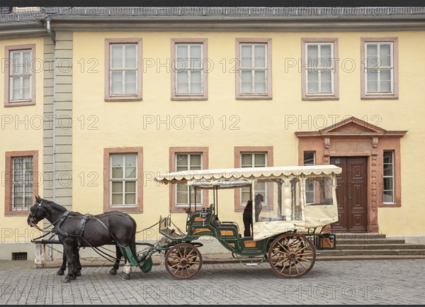 Goethe's house, house on Frauenplan, home of Johann Wolfgang von Goethe (1749—1832), Weimar,