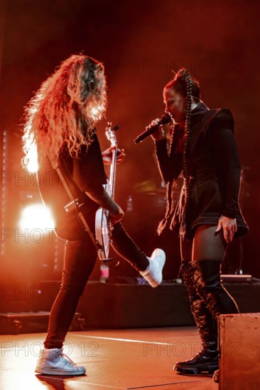 LaFee (real name: Christina Klein) live on Shadow & Light Tour 2025 at Berlin's Tempodrom on 26.10