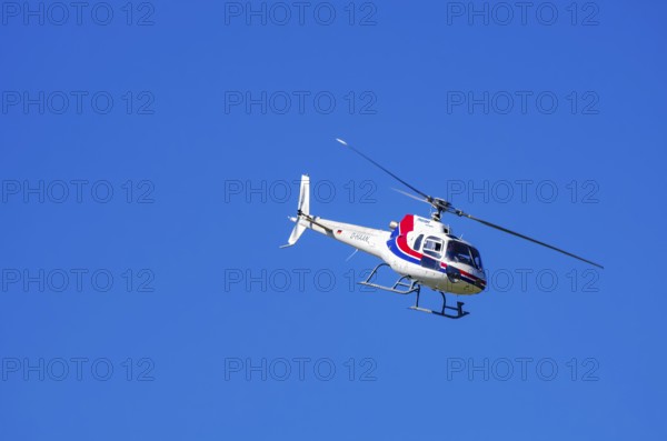An Aerospatiale AS-350 BA Ecureuil helicopter, registration D-HAAN, from Meravo Air Company during