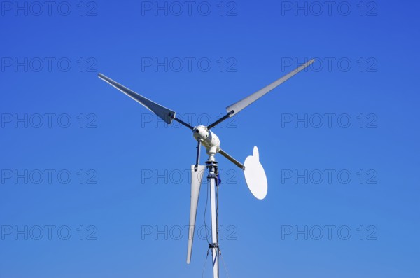 A wind generator, including a small wind turbine or small wind turbine (KWEA) with an unmarked wind