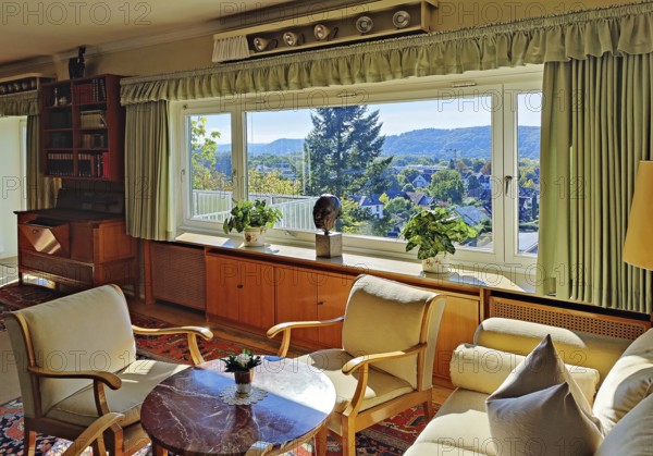 Konrad Adenauer's house, interior photo, Stiftung Bundeskanzler-Adenauer-Haus, Rhöndorf, Bad