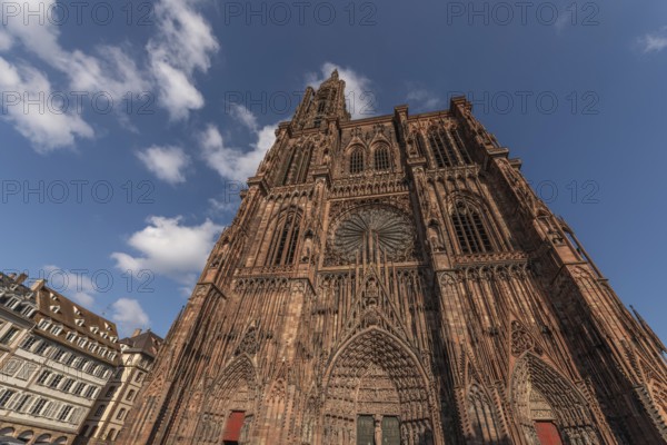 Strasbourg's Notre Dame Cathedral stands majestically there. Its magnificent architectural details