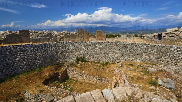 Tomb A, archaeological site, UNESCO World Heritage Site, Mycenae, Mycenae, important city in