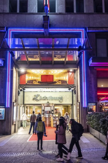 The Lichtburg, cinema, with 1250 seats, has the largest cinema hall in Germany, is a listed