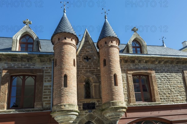 Vichy city. House of Albert Londres famous journalist, Allier department, Auvergne-Rhone-Alpes,