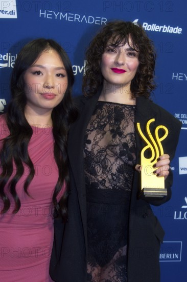 Seyneb Saleh - Award winner Episodic role in Uncivillised - Nine Eleven, with laudator Trang Le